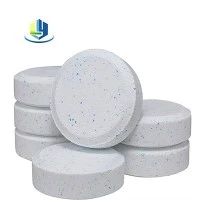 25 kg ämber TCCA 3 tolli 200 g multifunktsionaalsed klooritabletid, stabiliseeritud aeglase vabanemisega basseinispaa
