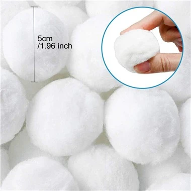 Tagasipesu Fiber Ball filtri materjal