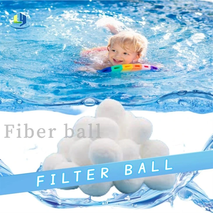 700g Swimming Pool Filter Balls Filtration Media Fiber Ball Replace Sand Glass