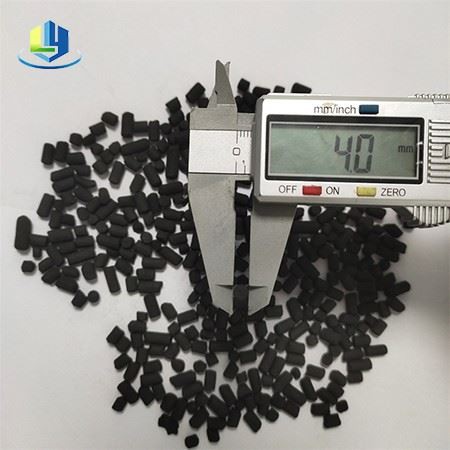 Bulk Chemical Formula Density 4mm 8mm Columnar Activated Carbon For Water Purification