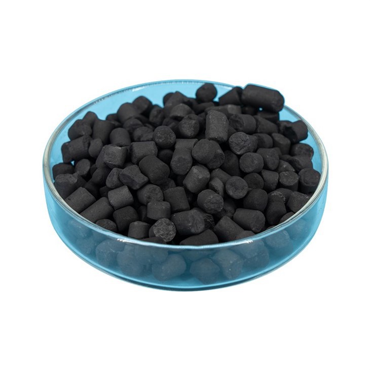 Bulk Chemical Formula Density 4mm 8mm Columnar Activated Carbon For Water Purification
