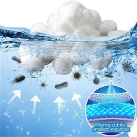 Balls Filter Media Bassein Filter Ball Backwash 700g 100% Polüester Filter Balls Fiber
