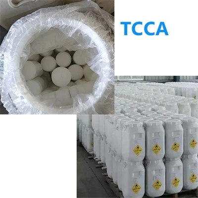 Ujumisbasseini keemiline tablett Trikloroisotsüanuurhape 90% TCCA vaba proov